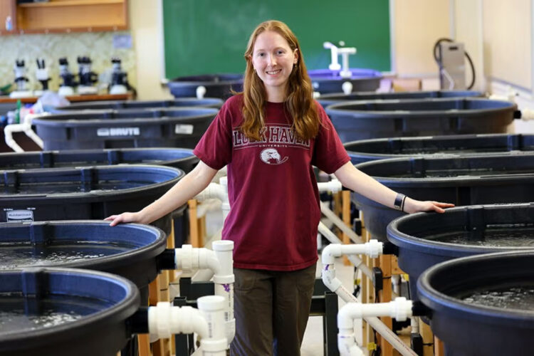 CU-Lock Haven biology graduate student revolutionizes stream restoration with rock-powered science